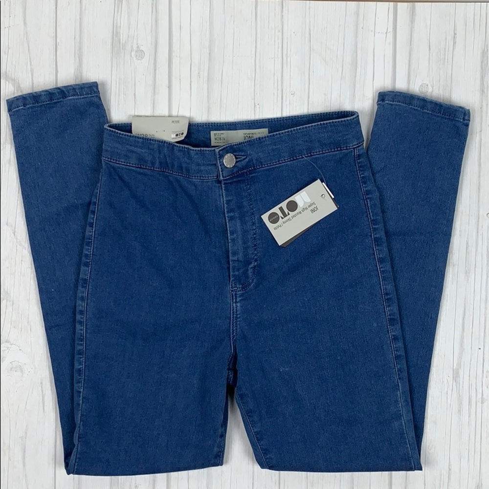 Topshop high waisted skinny petite joni jeans - Picture 3 of 7